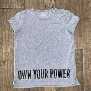 Athleta girls t shirt.  Girls size Medium (8-10). Great condition.